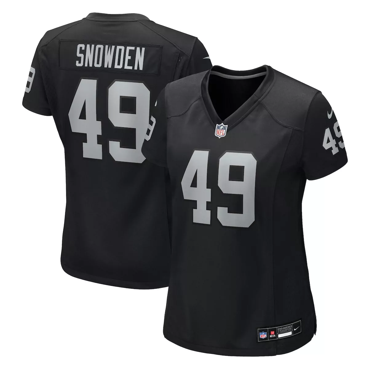 Charles Snowden Las Vegas Raiders Black Team Game Jersey ZD8 | Authentic Fan Gear for Men, Women & Youth | Game Day Ready