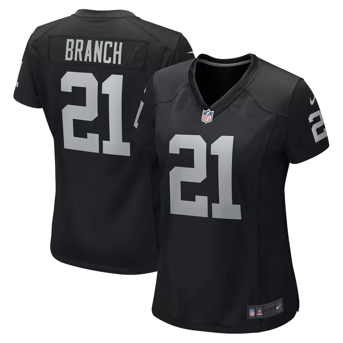 Cliff Branch Las Vegas Raiders Black Retired Player Game Jersey | Stylish Fan Gear for Men, Women & Youth