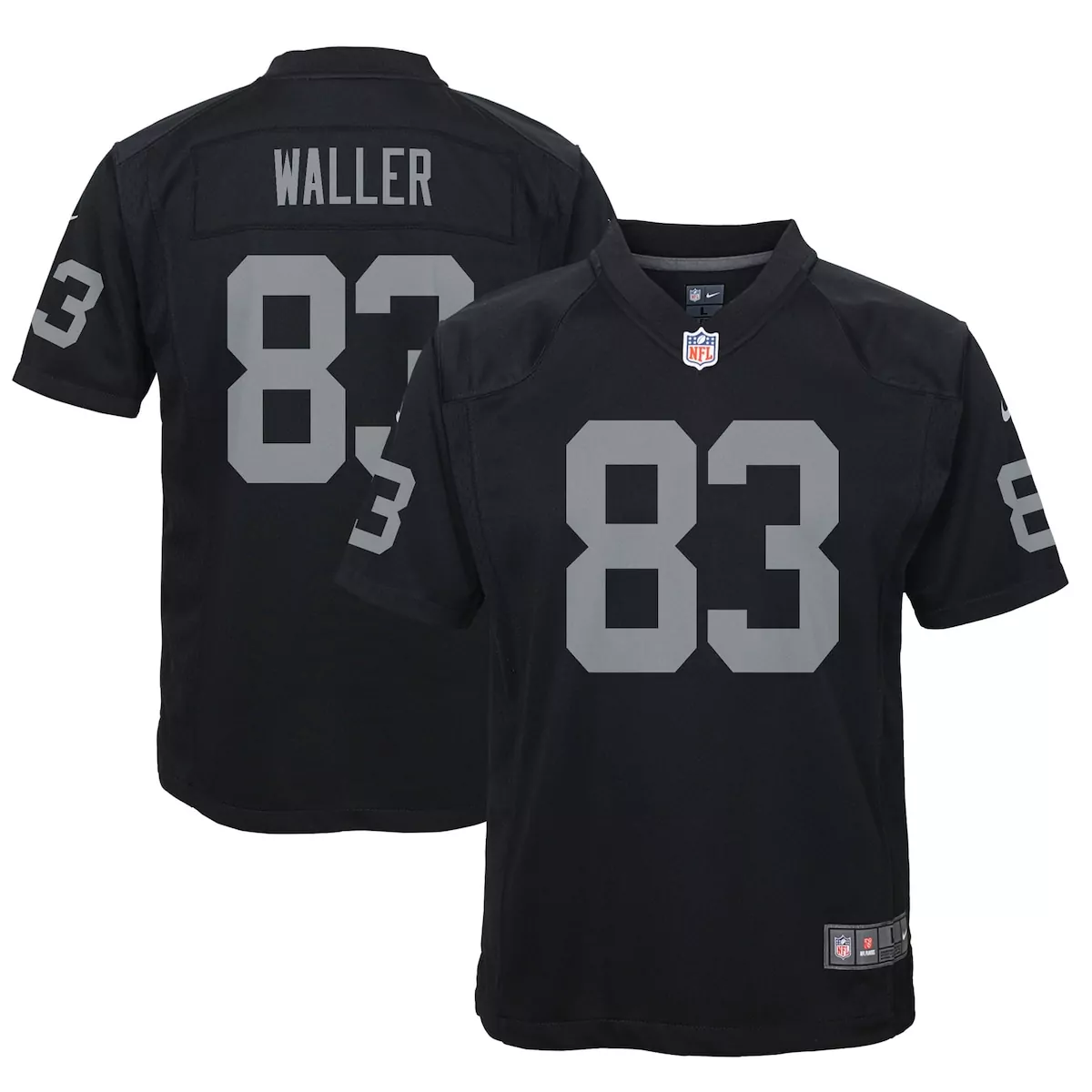 Darren Waller Las Vegas Raiders Black Game Jersey | Stylish Fan Gear for Men, Women & Youth