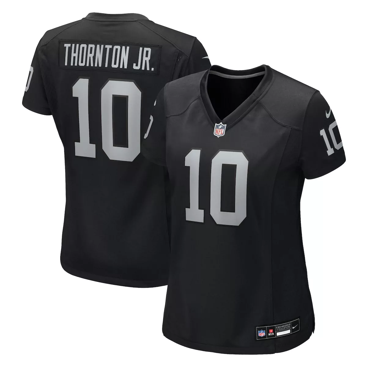 Donte Thornton Jr. Las Vegas Raiders Black Team Game Jersey | Authentic Fan Gear for Men, Women & Youth | Ideal for Game Day