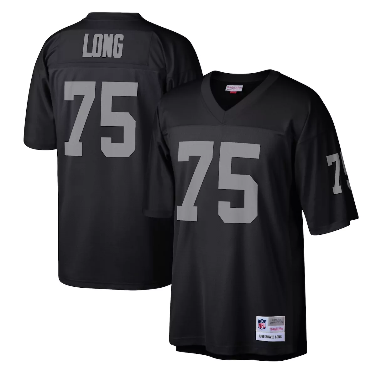 Howie Long Las Vegas Raiders Black Legacy Jersey | Classic Fan Gear | For Men, Women & Youth