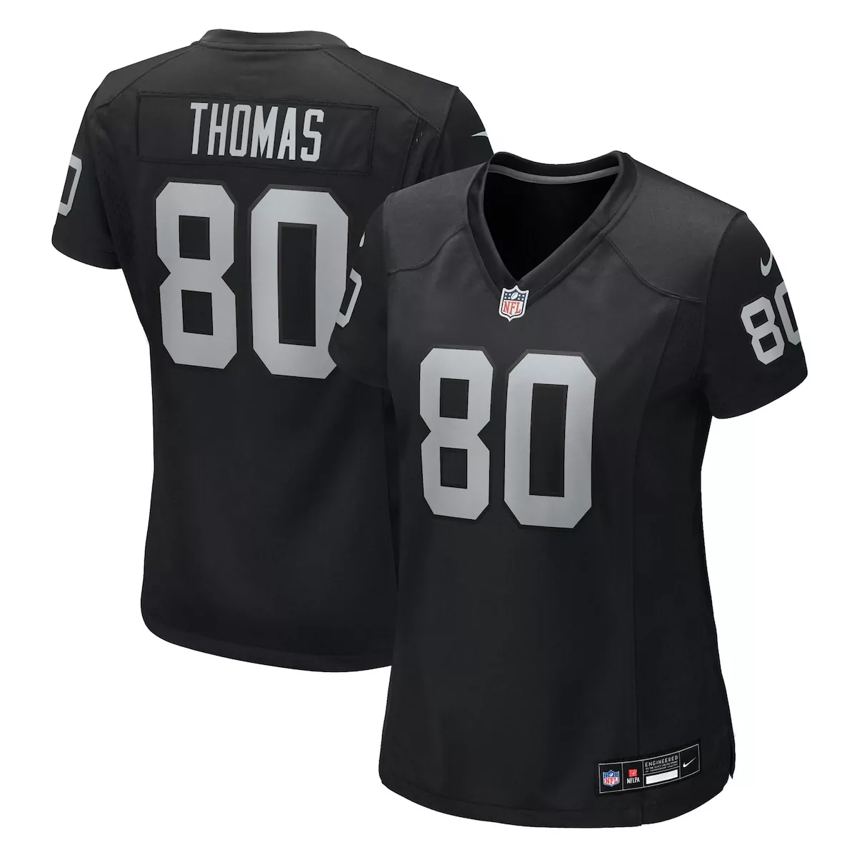 Ian Thomas Las Vegas Raiders Black Team Game Jersey | Ultimate Fan Gear | For Men, Women & Youth