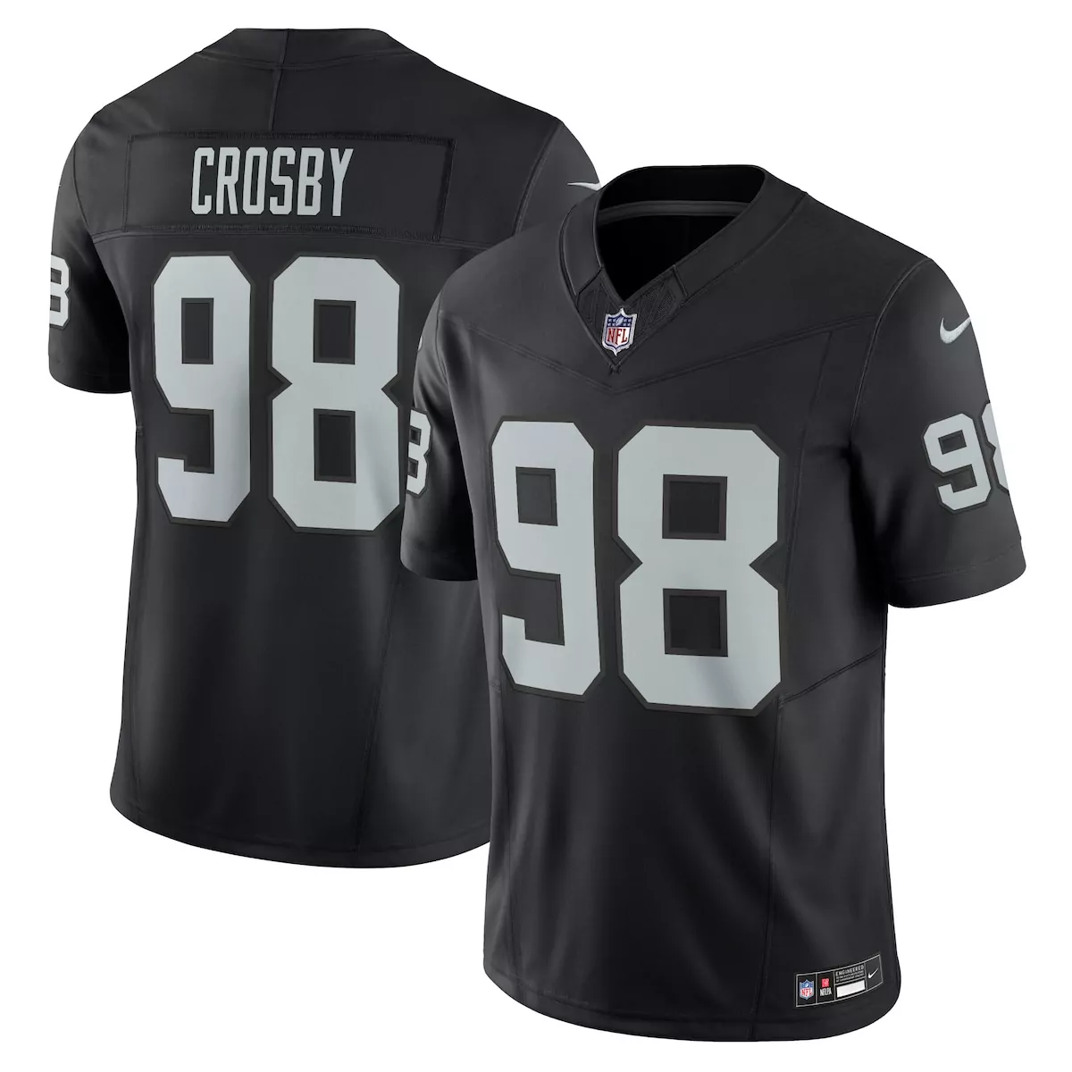 Maxx Crosby Las Vegas Raiders Black Vapor F U S E Limited Jersey | Stylish Fan Gear for Men, Women & Youth | Game Day Essential