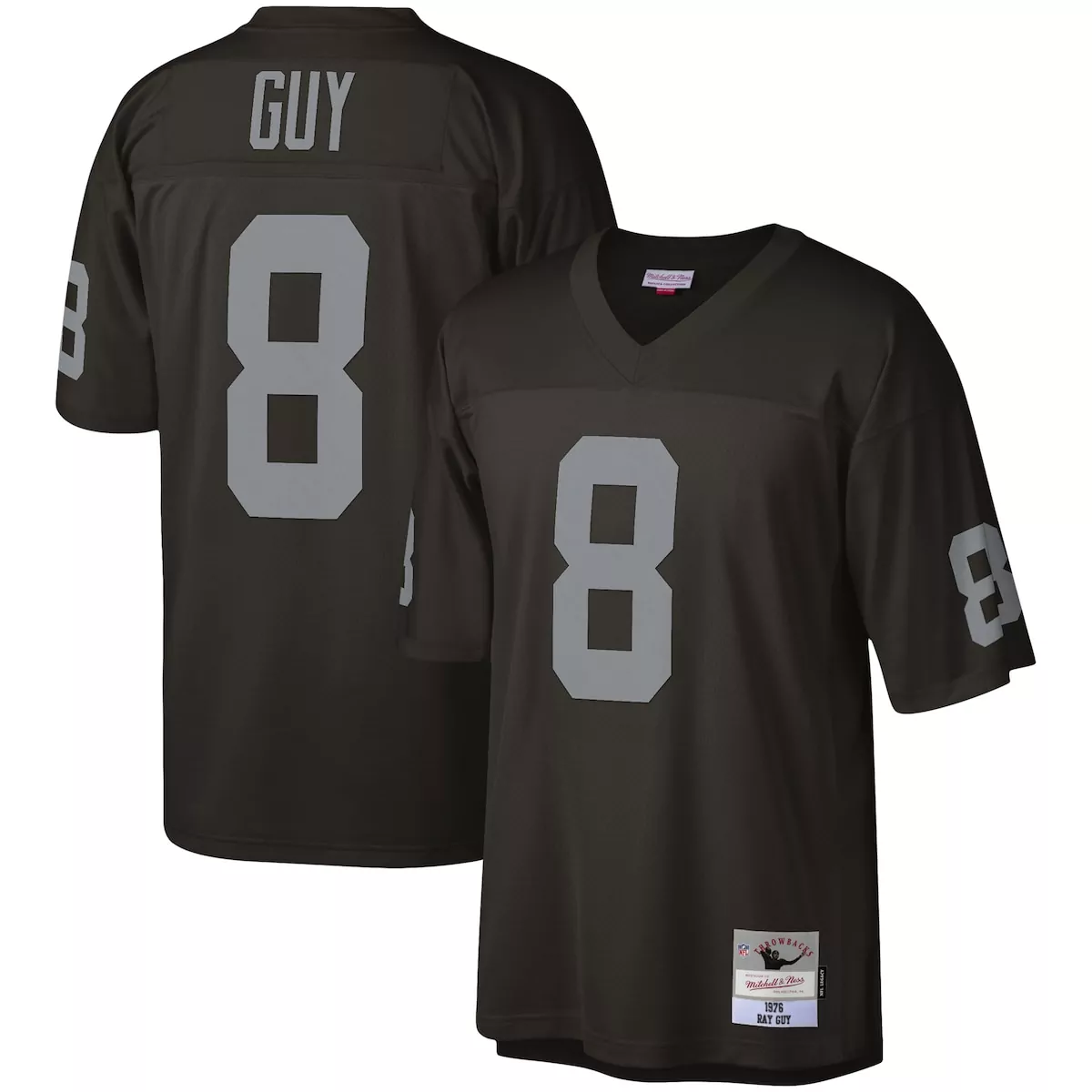 Ray Guy Las Vegas Raiders Black Legacy Jersey | Timeless Fan Gear for NFL Fans | For Men, Women & Youth