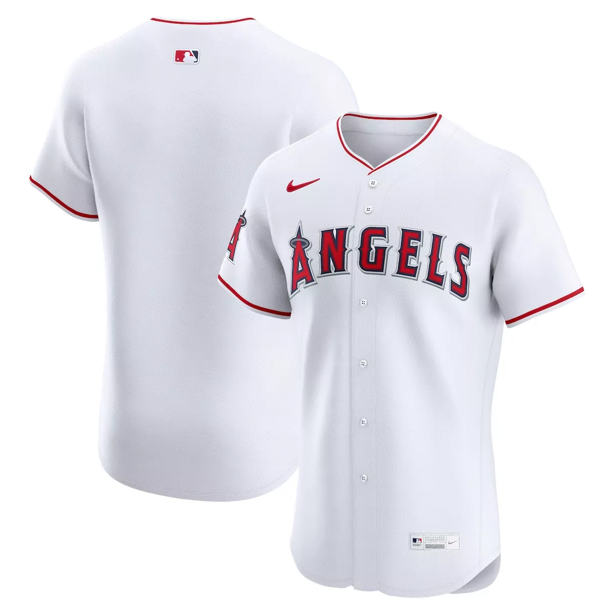 Los Angeles Angels White Home Elite Jersey | Premium Fan Gear for Men, Women & Youth