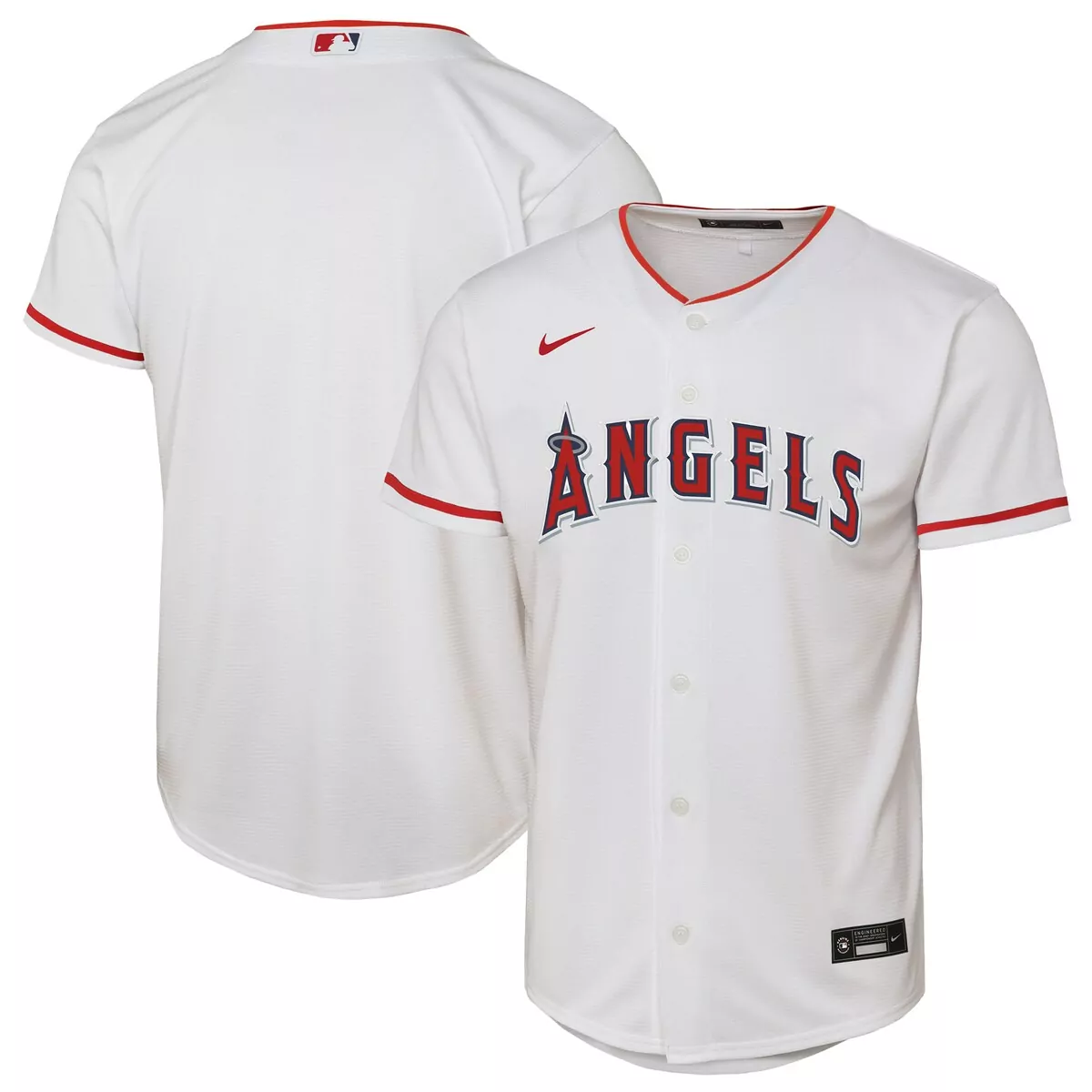 Los Angeles Angels Classic White Home Jersey | Essential Fan Gear for Men, Women & Youth