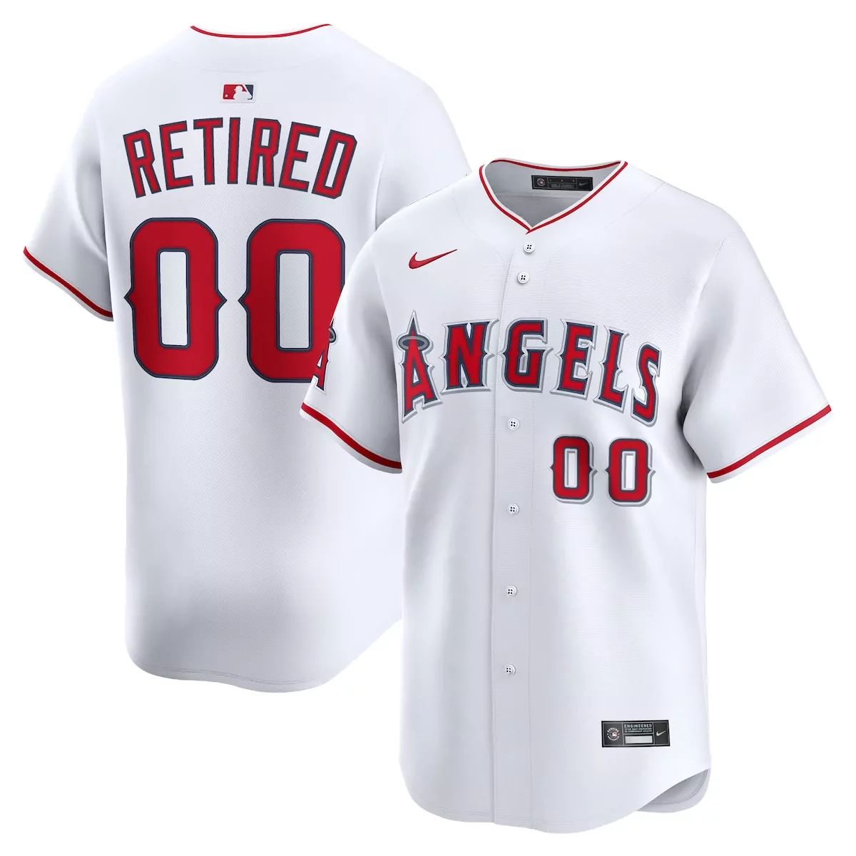 Los Angeles Angels White Home Limited Jersey | Pick a Player | Fan Gear for Men, Women & Youth