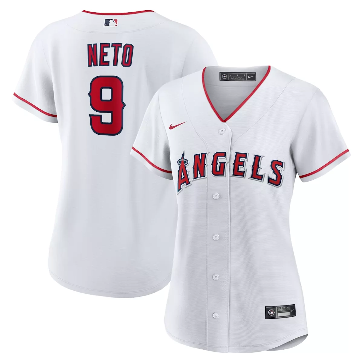 Zach Neto Los Angeles Angels White Home Jersey 2023 | Essential Fan Gear for Men, Women & Youth