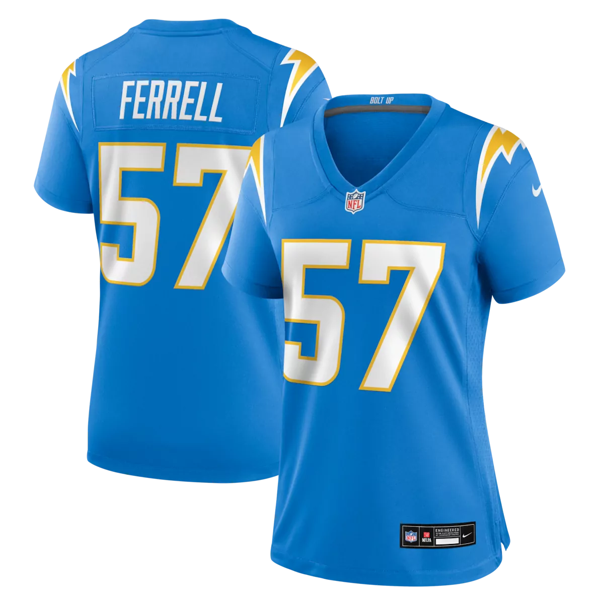 Clelin Ferrell Los Angeles Chargers Powder Blue Team Game Jersey | Essential Fan Gear for Men, Women & Youth