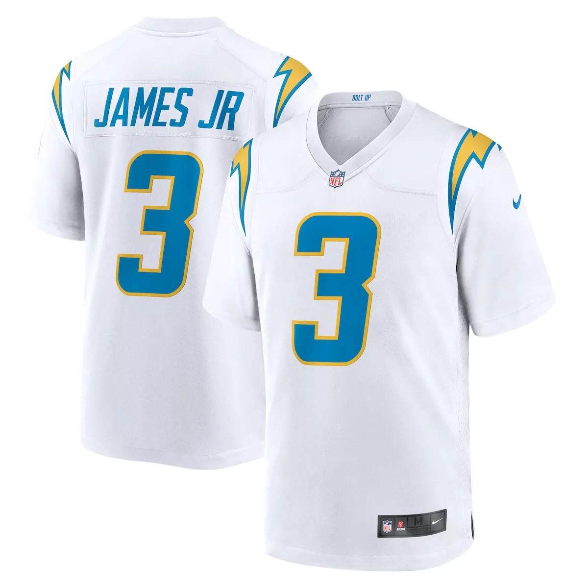 Derwin James Jr. White Game Jersey | Perfect for Game Day | For Men, Women & Youth