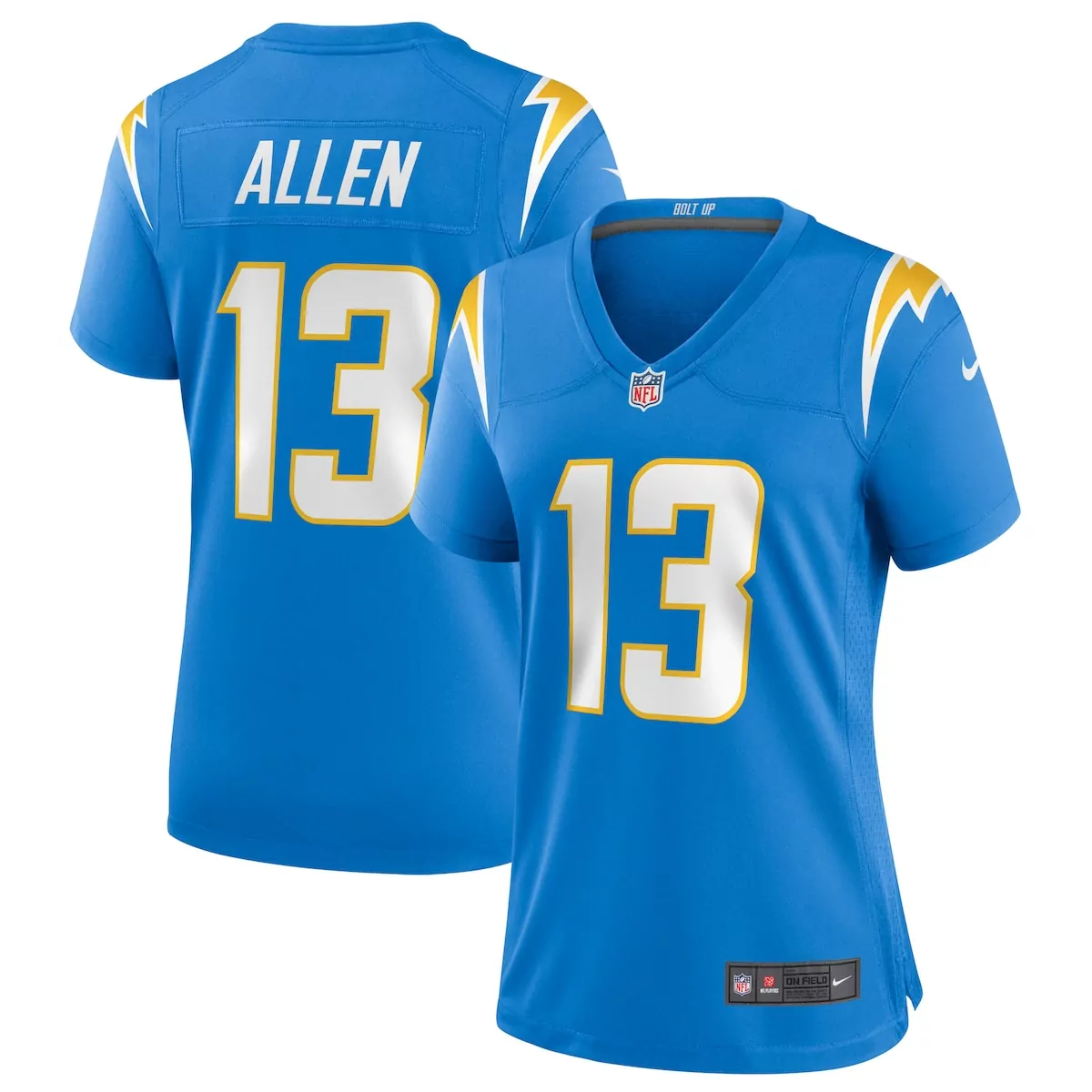 Keenan Allen Los Angeles Chargers Powder Blue Game Jersey | Stylish Fan Gear for Men, Women & Youth | Perfect for Game Day