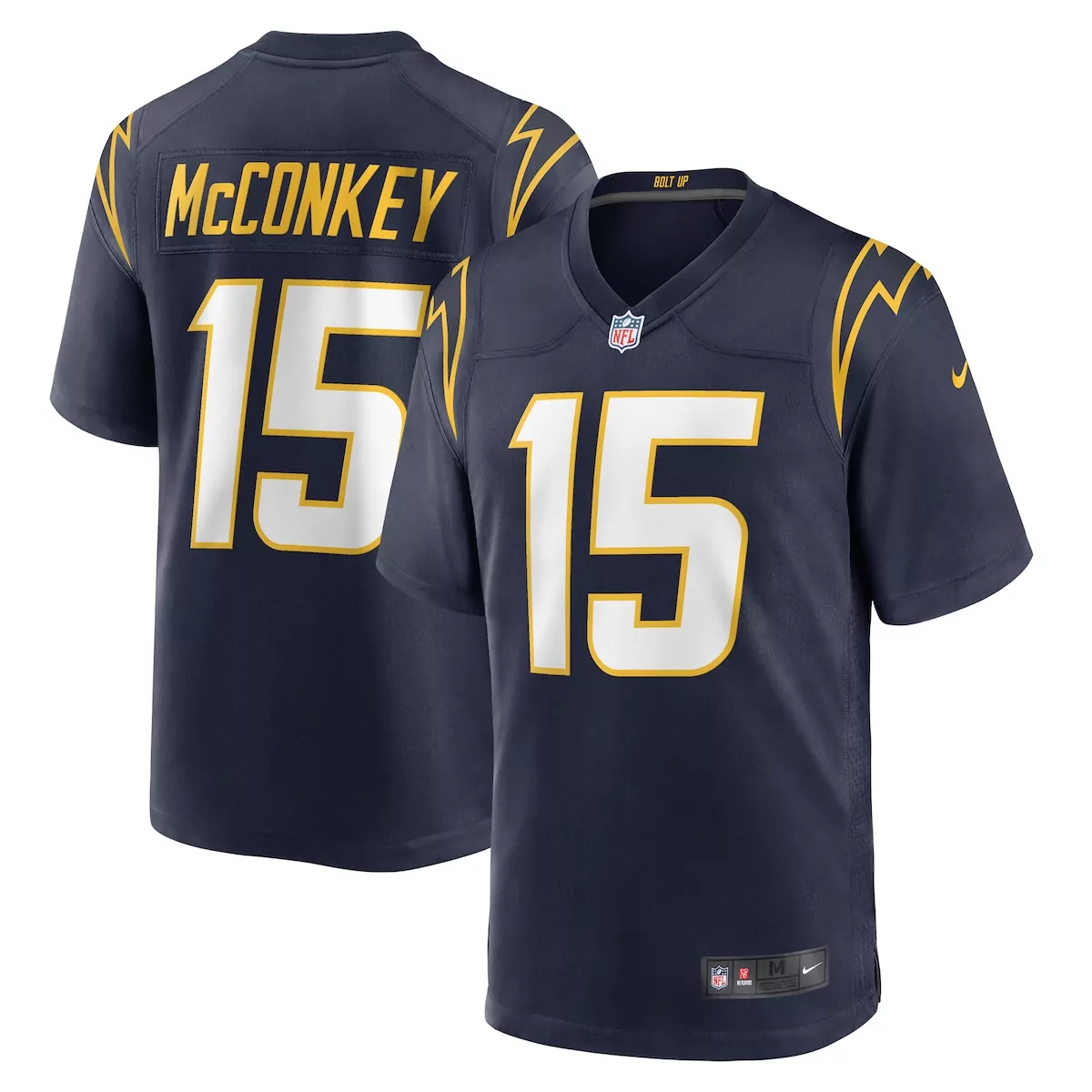 Ladd McConkey Los Angeles Chargers Navy Alternate Game Jersey | Stylish Fan Gear | For Men, Women & Youth
