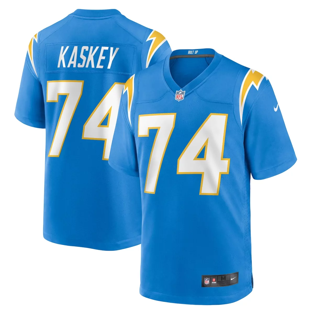 Matt Kaskey Los Angeles Chargers Powder Blue Team Game Jersey | Stylish Fan Gear | For Men, Women & Youth