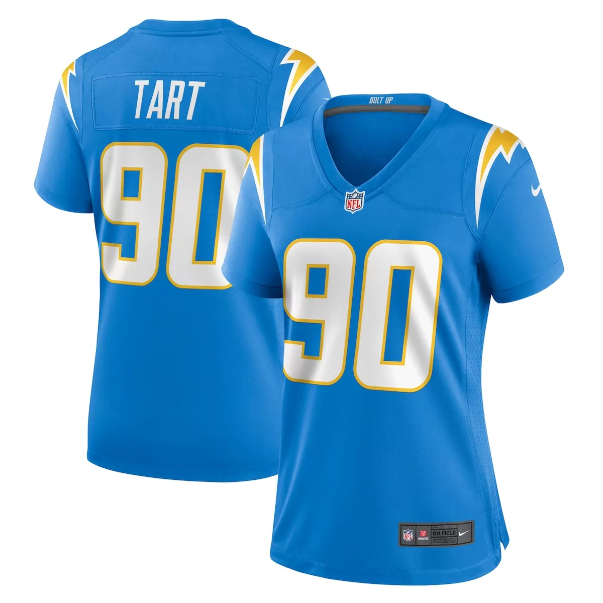 Teair Tart Powder Blue Game Jersey | Los Angeles Chargers Gear | For Men, Women & Youth