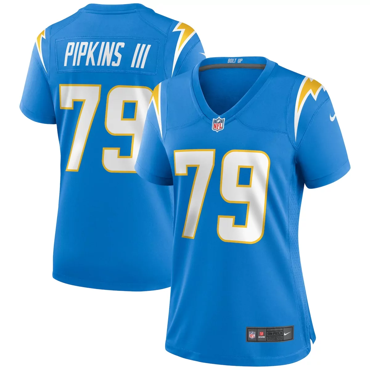 Trey Pipkins III Los Angeles Chargers Powder Blue Game Jersey | Stylish Fan Gear for Men, Women & Youth