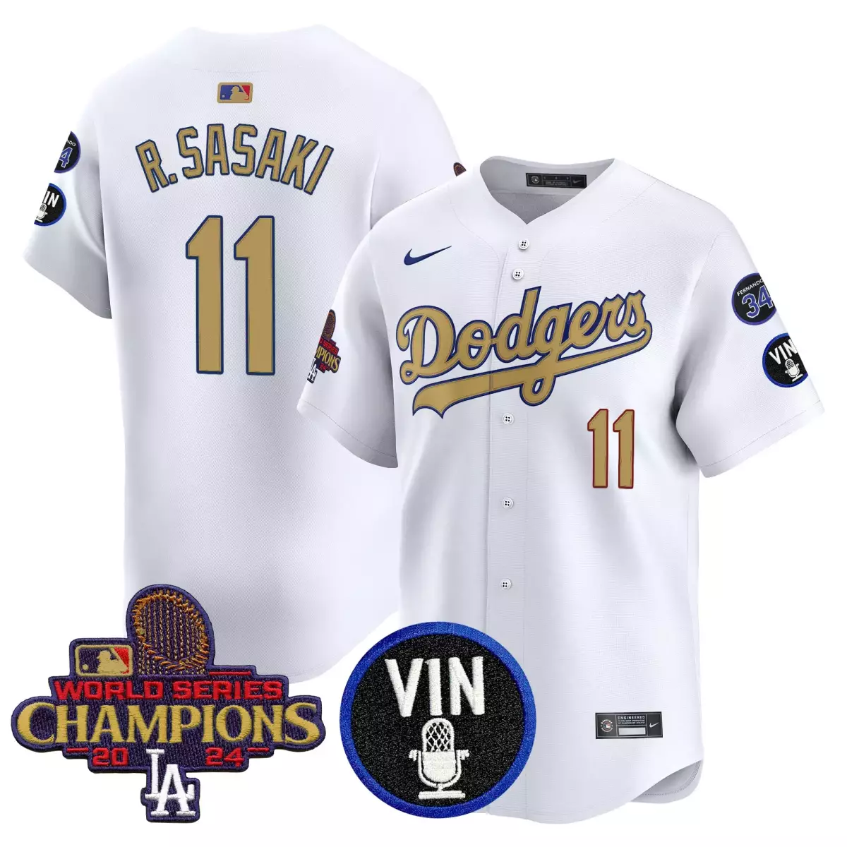 Yamamoto Dodgers Black Jersey 2024 | City Style Vapor Premier Limited | For Men, Women & Youth
