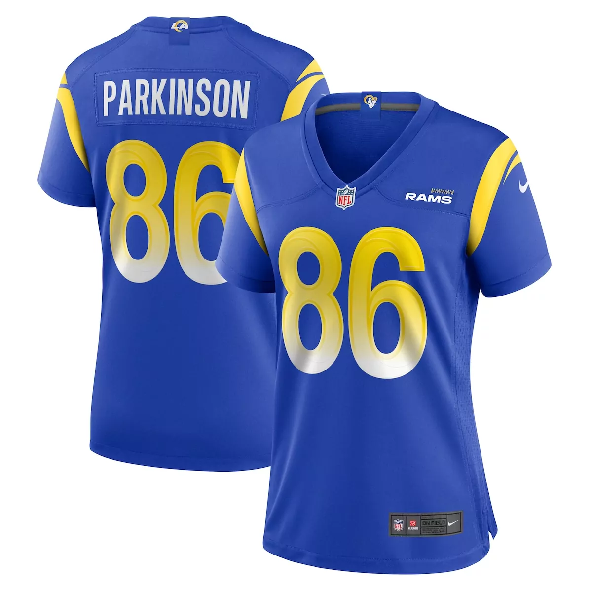 Colby Parkinson Los Angeles Rams Royal Team Game Jersey | Stylish Fan Gear for NFL Fans | For Men, Women & Youth