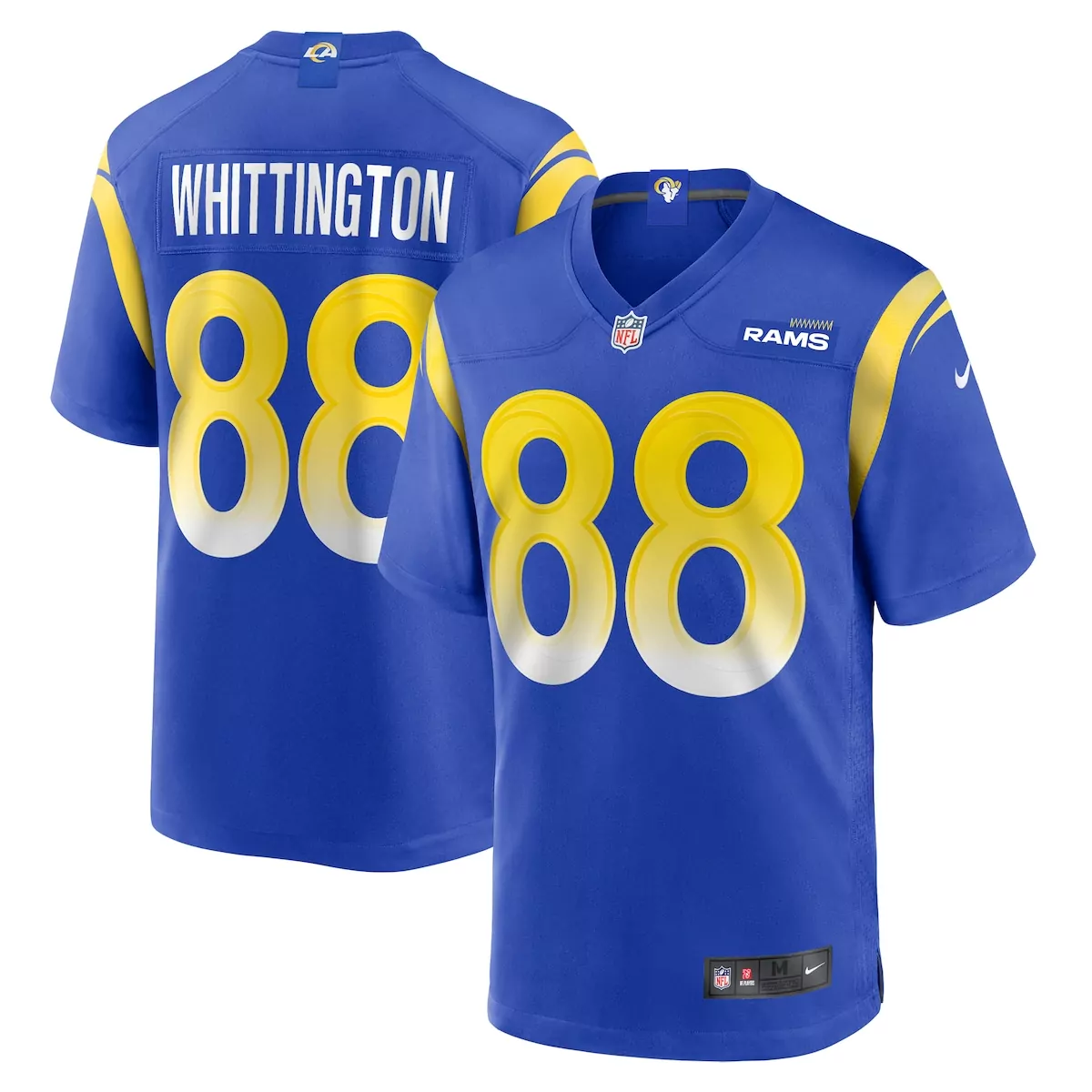 Jordan Whittington Los Angeles Rams Royal Team Game Jersey | Game Day Outfit | For Men, Women & Youth