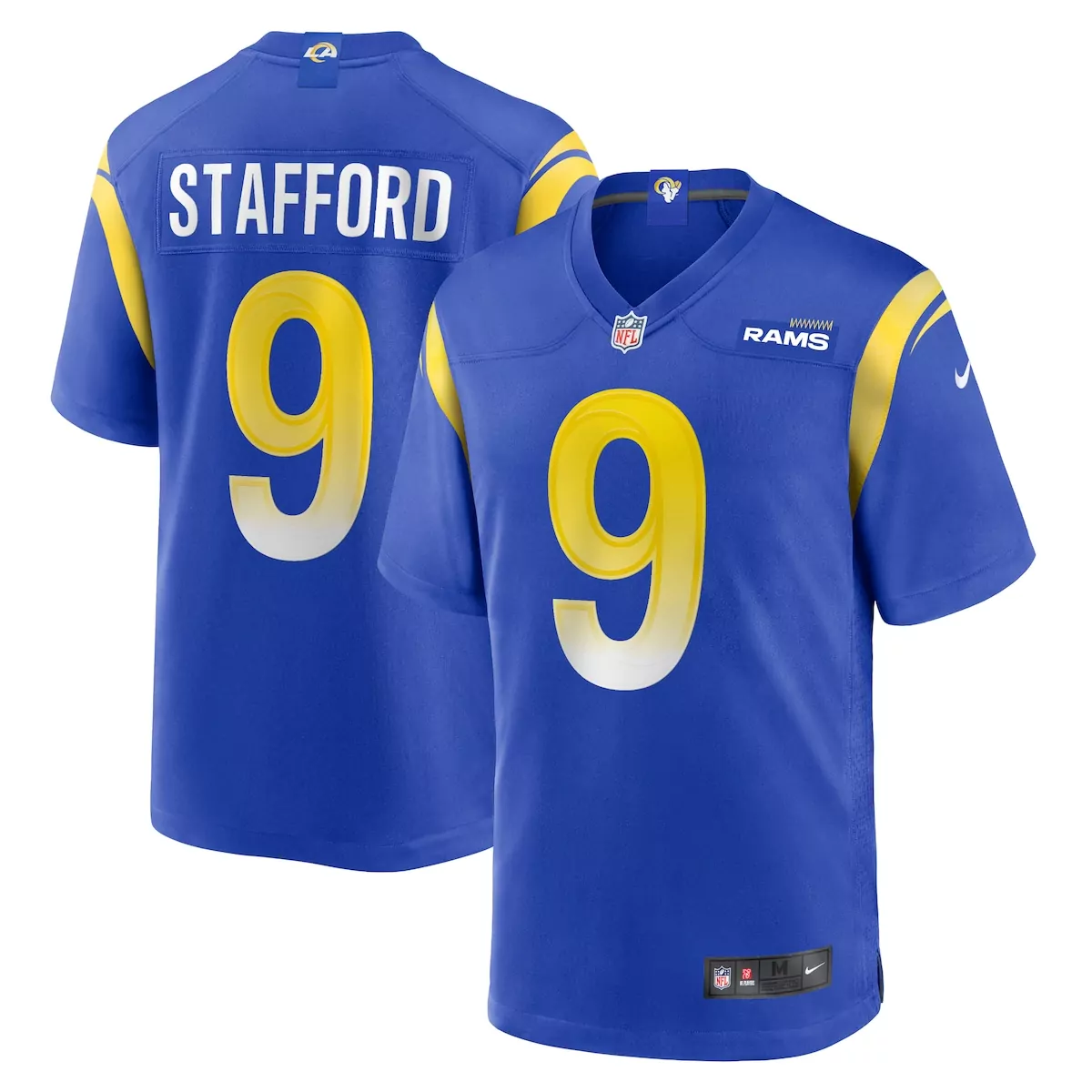 Matthew Stafford Los Angeles Rams Royal Player Jersey | Stylish Fan Gear for Men, Women & Youth