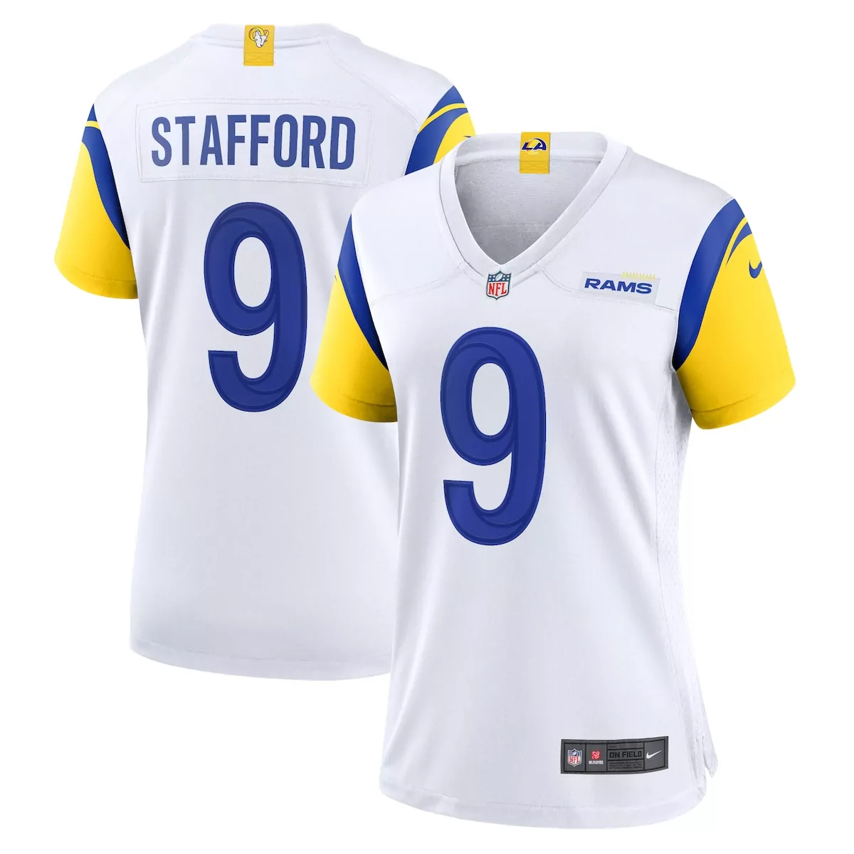 Matthew Stafford Los Angeles Rams White Player Jersey | Classic Fan Gear for All | For Men, Women & Youth
