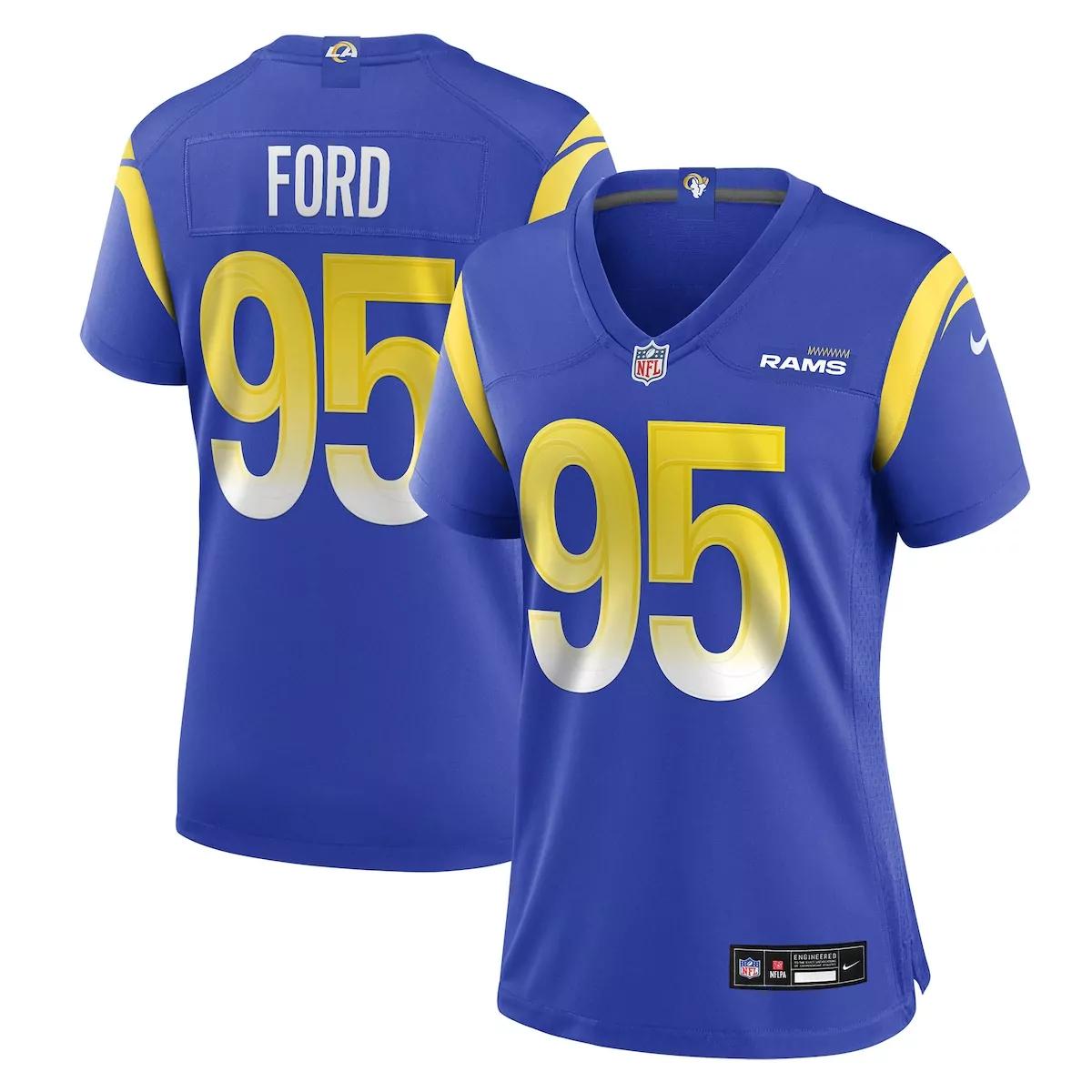 Poona Ford Los Angeles Rams Royal Team Game Jersey | Authentic Fan Gear for All | For Men, Women & Youth