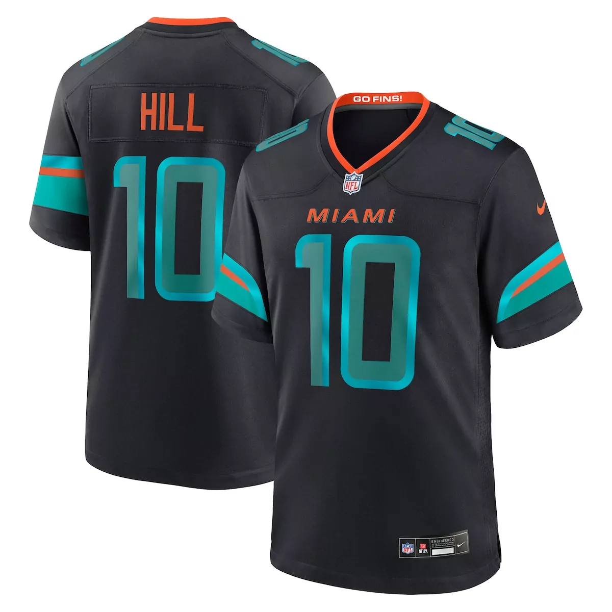 Tyreek Hill Miami Dolphins Pitch Blue 2025 Rivalries Collection Game Jersey | Trendy Fan Gear | For Men, Women & Youth