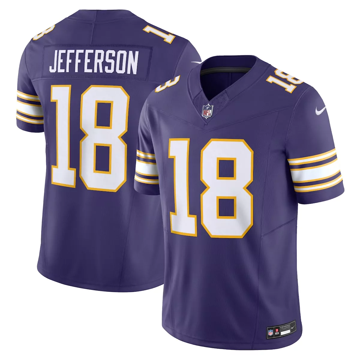 Justin Jefferson Minnesota Vikings Purple Vapor F.U.S.E Limited Jersey | Unique Fan Gear for Game Day | For Men, Women & Youth