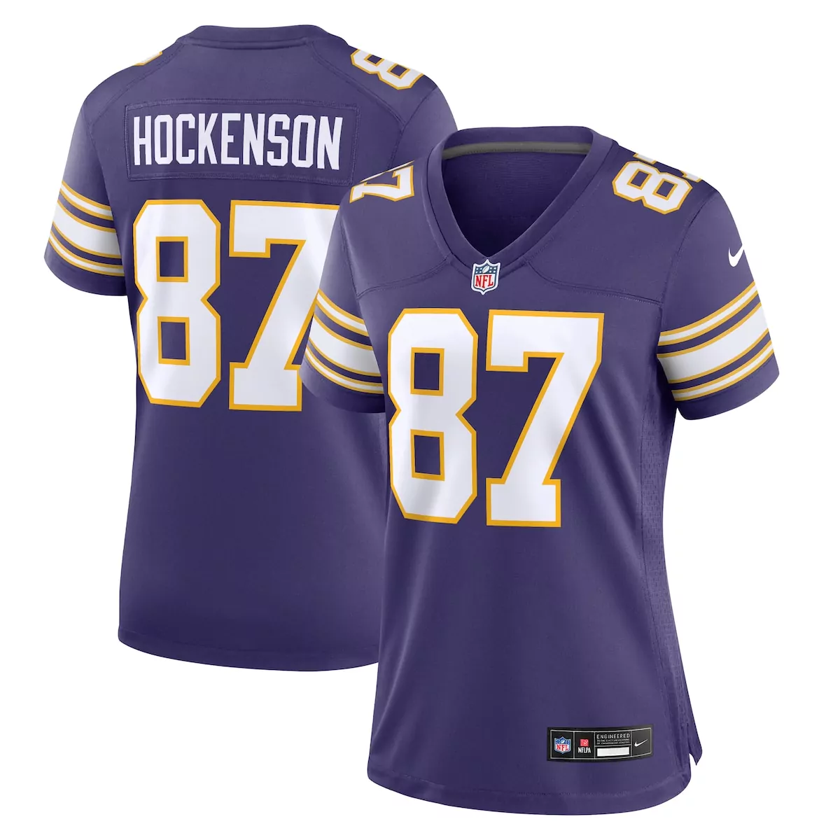 T.J. Hockenson Minnesota Vikings Purple Player Jersey | Classic Fan Gear | For Men, Women & Youth