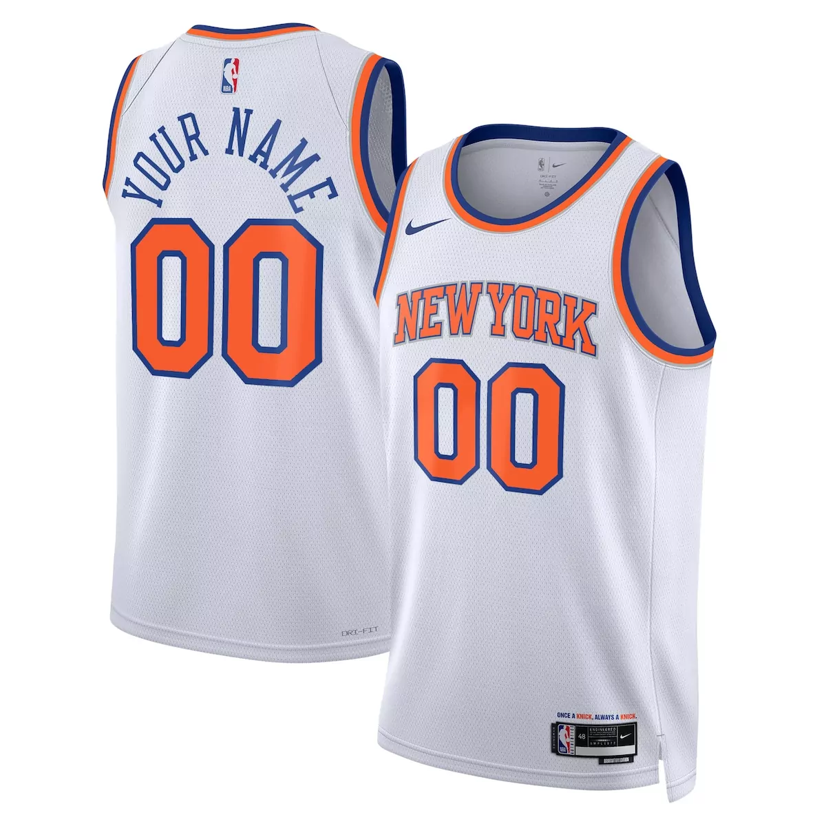 New York Knicks Custom Association Jersey | Unisex Fan Gear for Men, Women & Youth