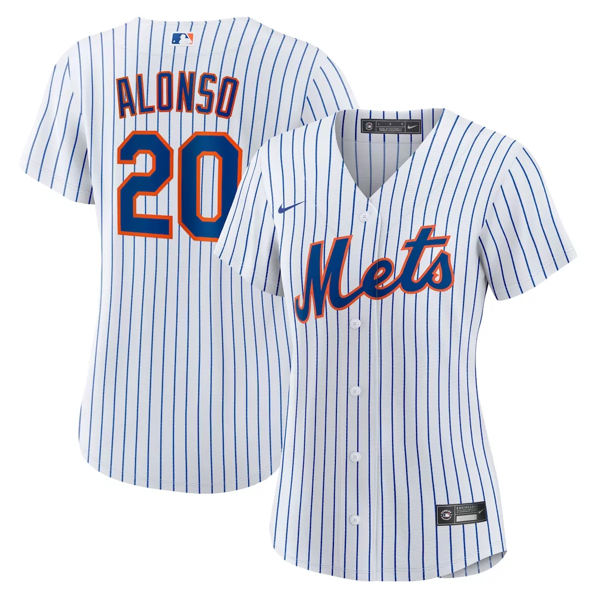 Pete Alonso New York Mets White Home Player Jersey | Stylish Fan Gear for Men, Women & Youth