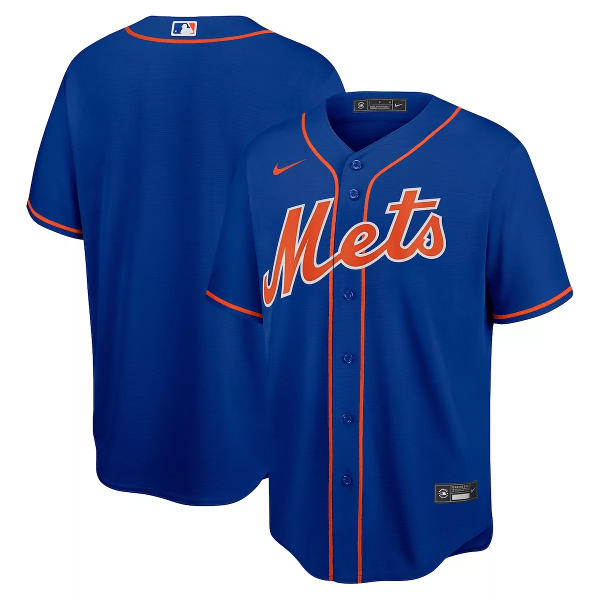 New York Mets Royal Big Tall Alternate Team Jersey | Comfortable Fan Gear for Men, Women & Youth