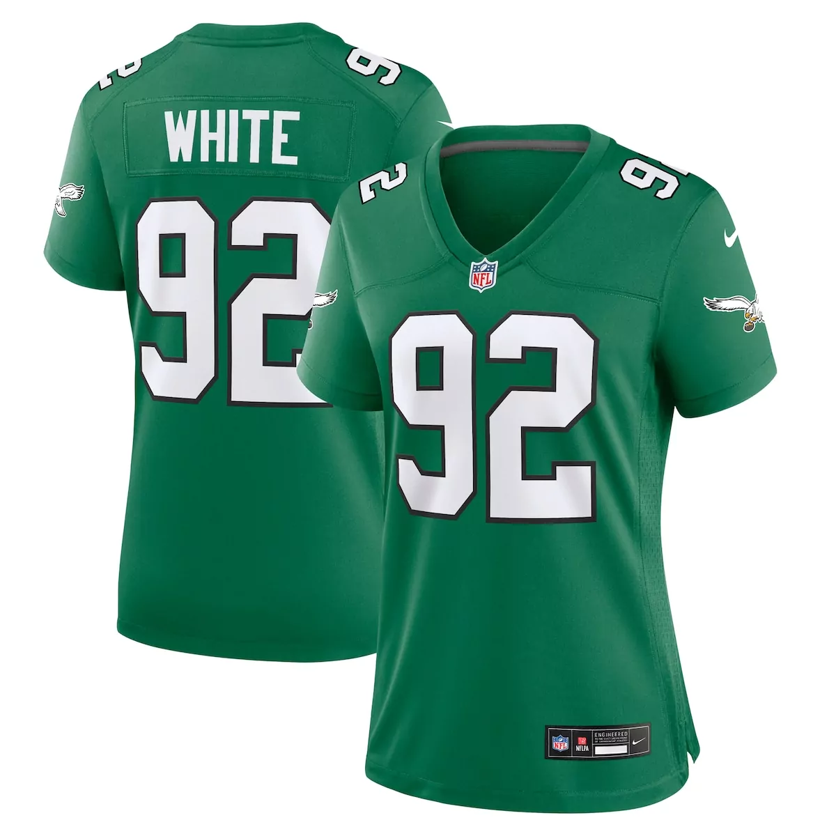Reggie White Philadelphia Eagles Kelly Green Alternate Vapor Limited Jersey | Exclusive Fan Gear for Men, Women & Youth
