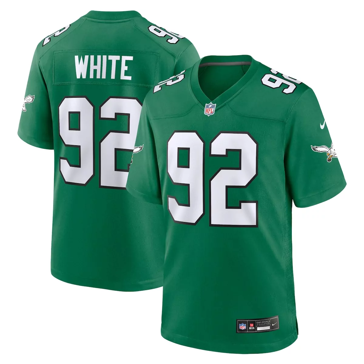 Ron Jaworski Philadelphia Eagles Kelly Green Alternate Game Jersey | Game Day Fan Gear for Men, Women & Youth