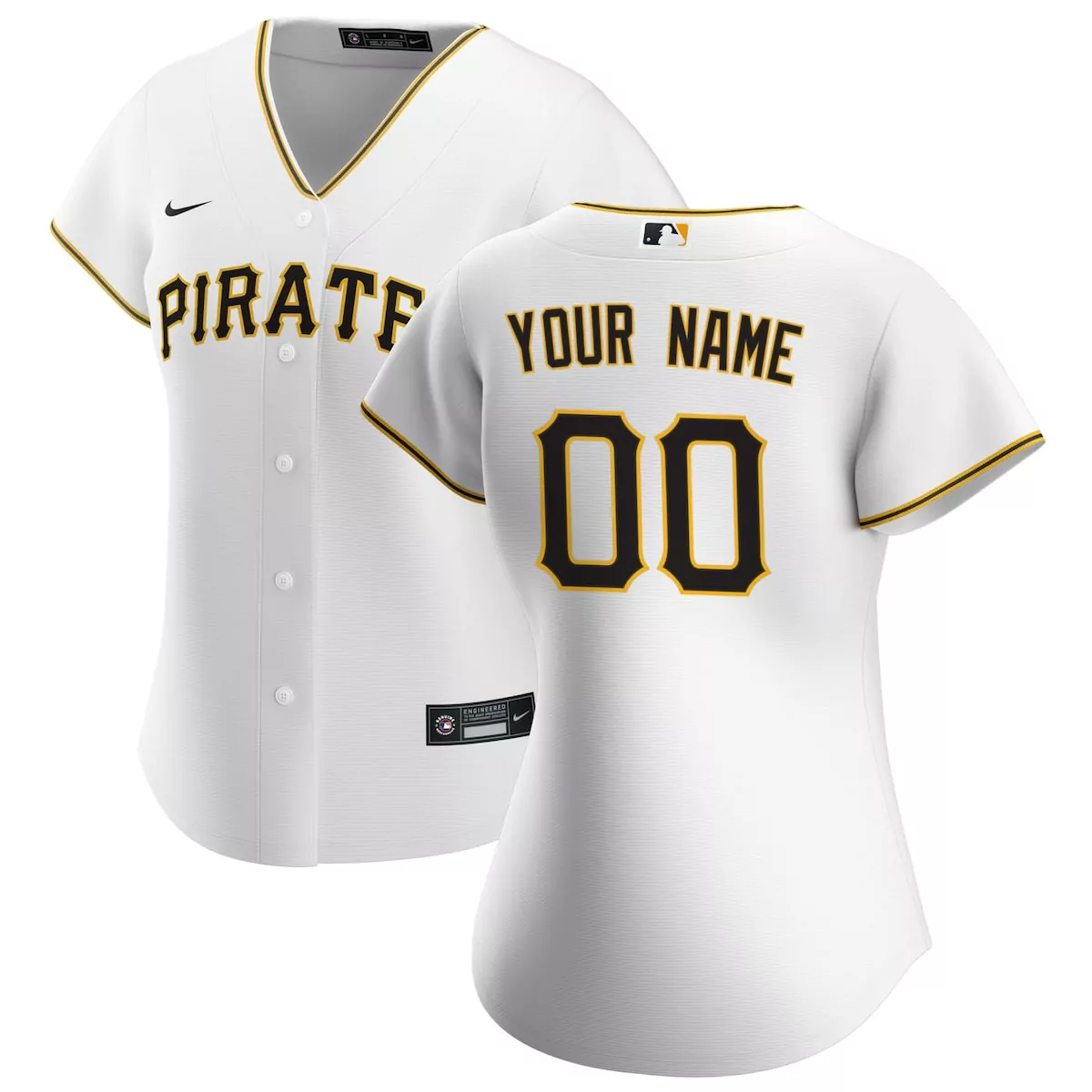 Pittsburgh Pirates White Home Custom Jersey | Stylish Design | For Men, Women & Youth