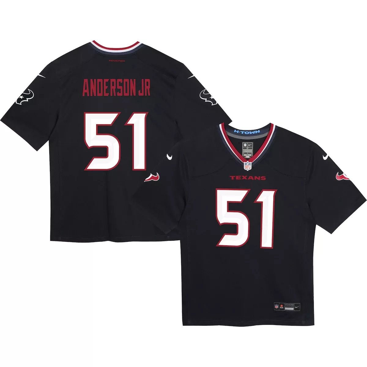 Will Anderson Jr. Houston Texans Preschool Navy Game Jersey | Trendy Fan Gear | For Men, Women & Youth