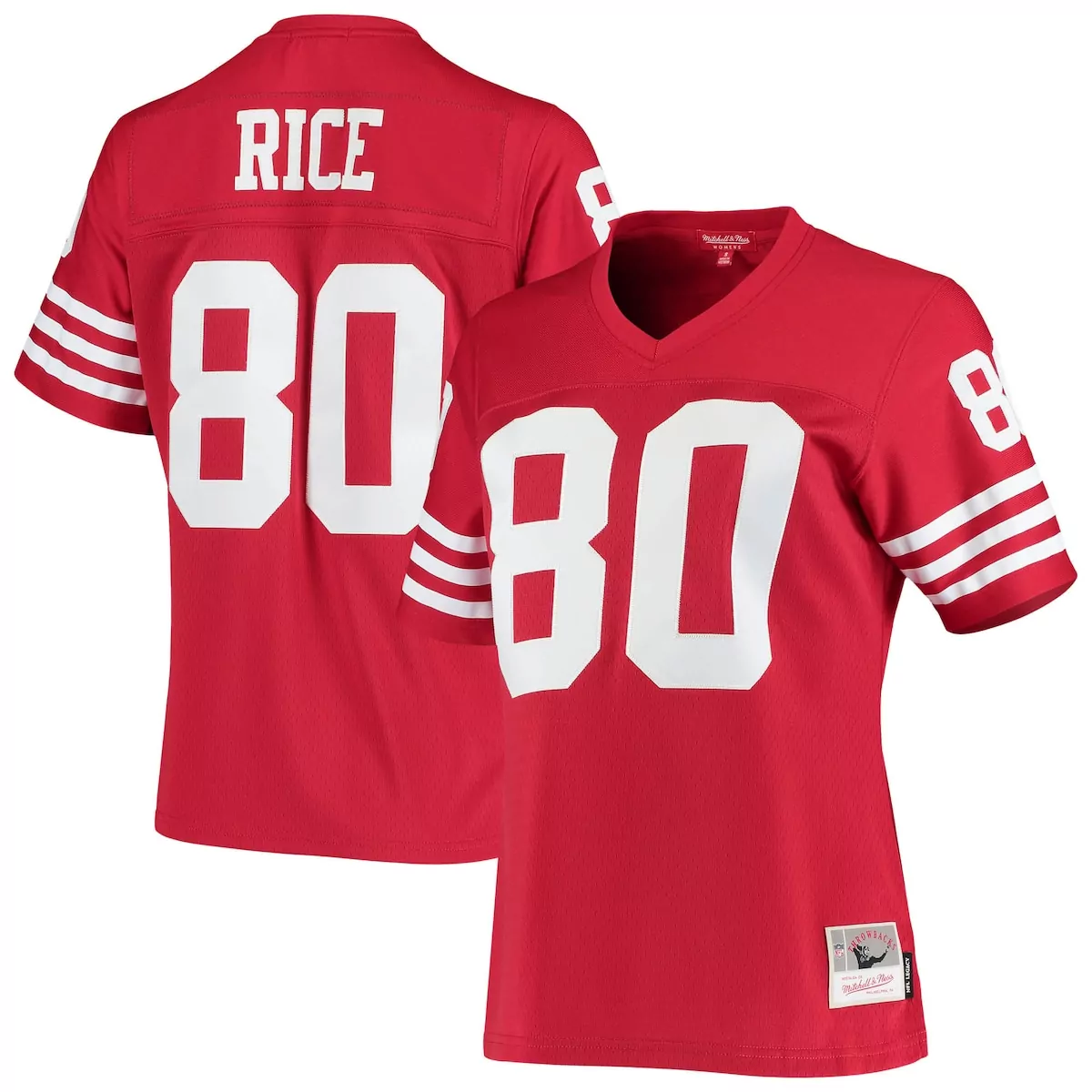 Jerry Rice San Francisco 49ers Scarlet 1990 Legacy Jersey | Classic Fan Gear for Men, Women & Youth | Perfect for Game Day