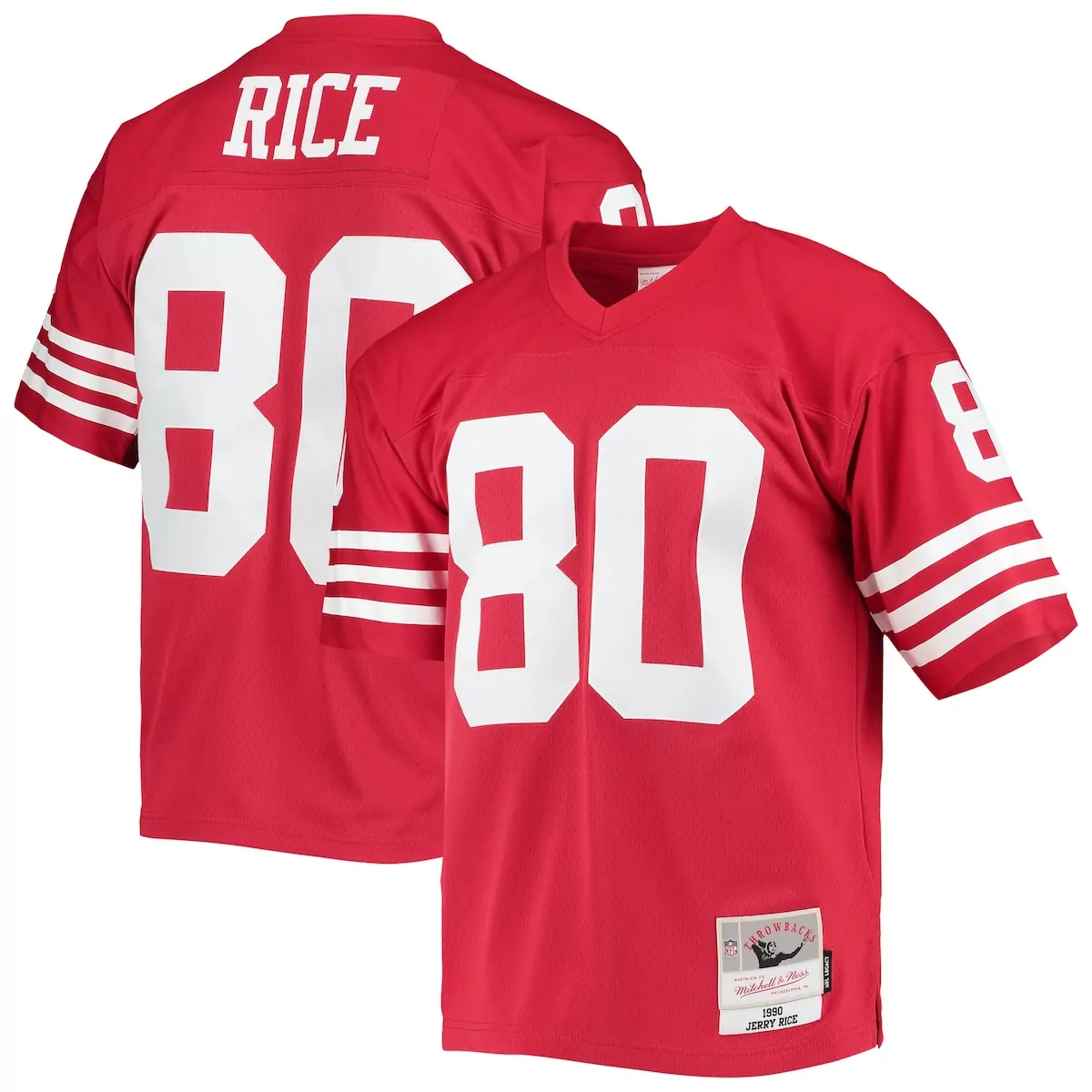 Jerry Rice San Francisco 49ers Scarlet Legacy Jersey JOR | Classic Fan Gear for Men, Women & Youth | Perfect for Game Day