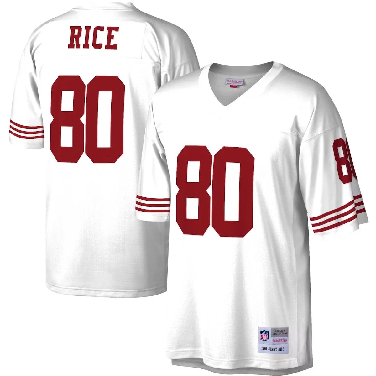 Jerry Rice San Francisco 49ers White Legacy Jersey DF4 | Classic Fan Gear for Men, Women & Youth | Ideal for Game Day