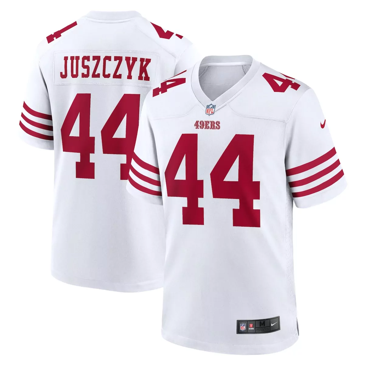 Kyle Juszczyk San Francisco 49ers White Player Game Jersey | Classic Fan Gear for Men, Women & Youth | Game Day Essential