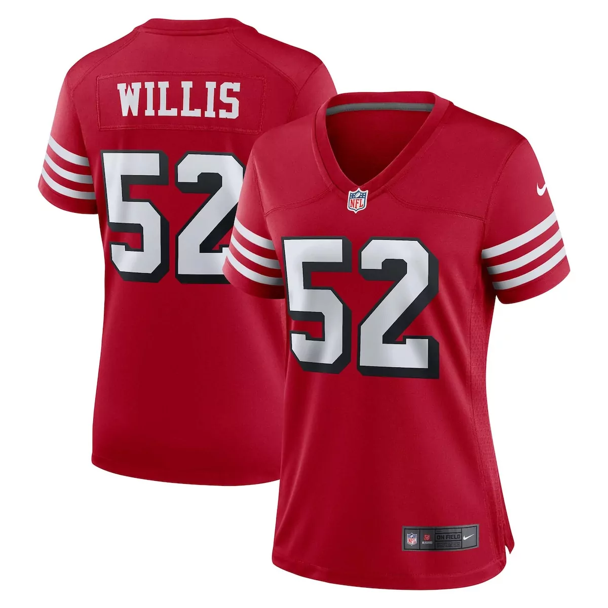 Scarlet Alternate Game Jersey | San Francisco 49ers Patrick Willis | Limited Edition Fan Gear for Men, Women & Youth