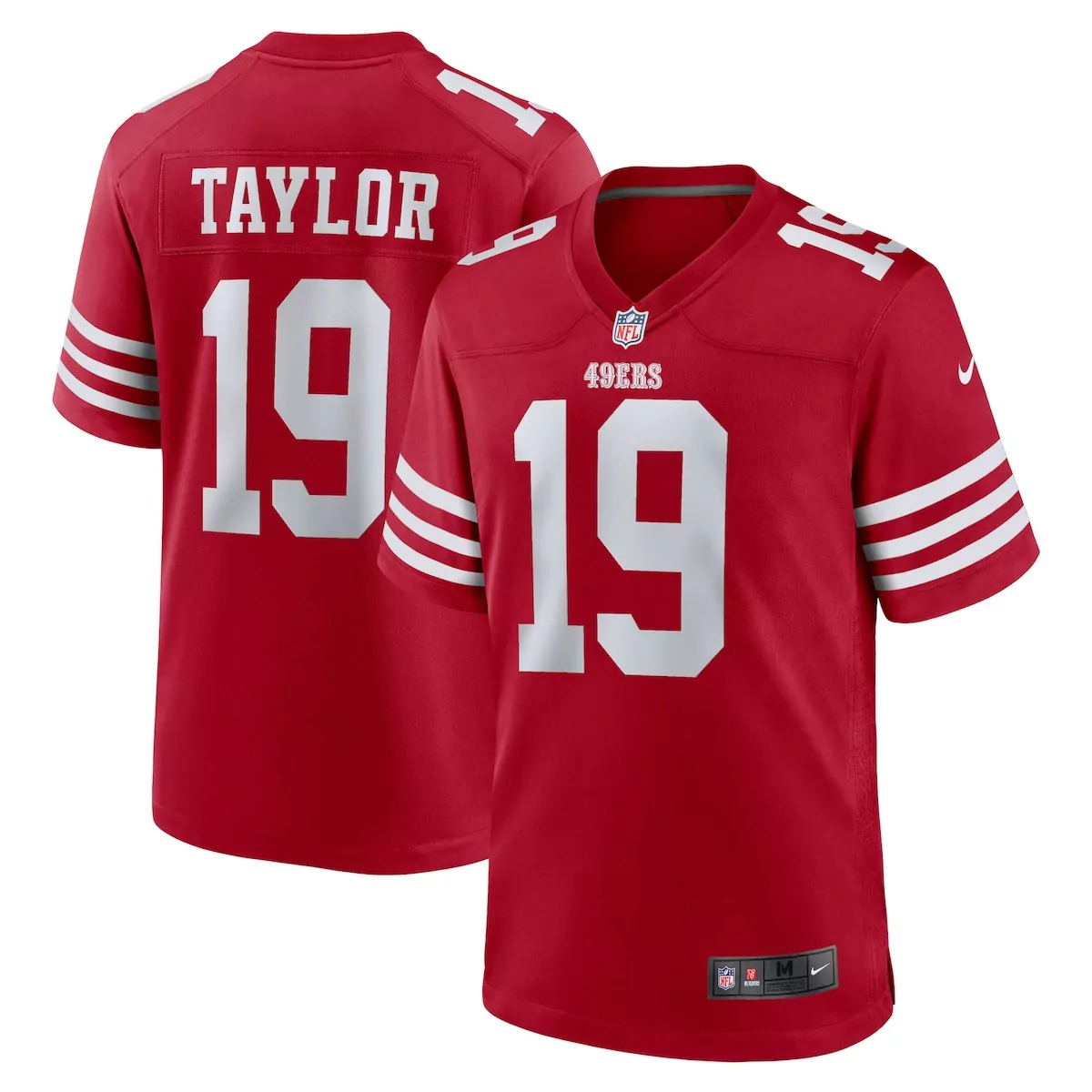 Trent Taylor San Francisco 49ers Scarlet Game Jersey | Ultimate Fan Gear | For Men, Women & Youth