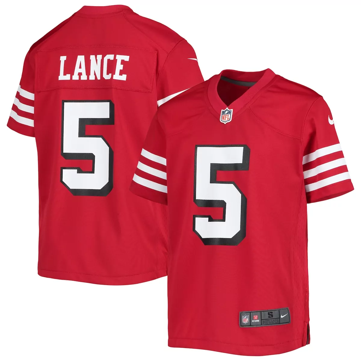 Trey Lance San Francisco 49ers Scarlet Game Jersey | Stylish Fan Gear | For Men, Women & Youth