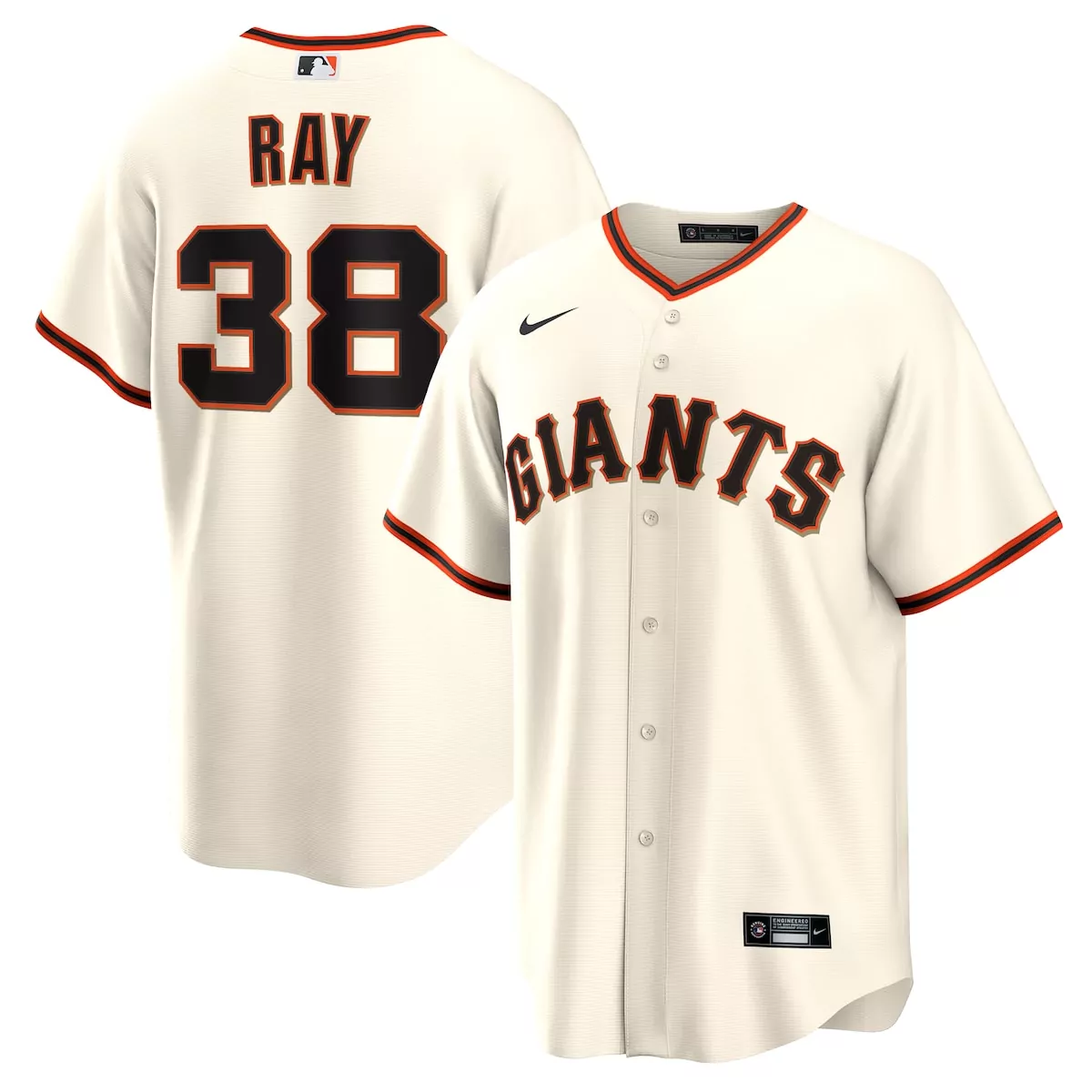 Robbie Ray San Francisco Giants Cream Home Jersey | Fan Gear for Men, Women & Youth