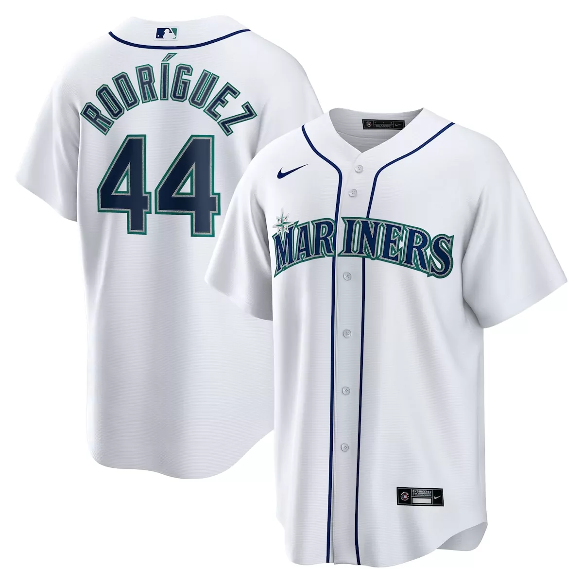 Julio Rodriguez Seattle Mariners White Home Jersey | Essential Fan Gear | For Men, Women & Youth
