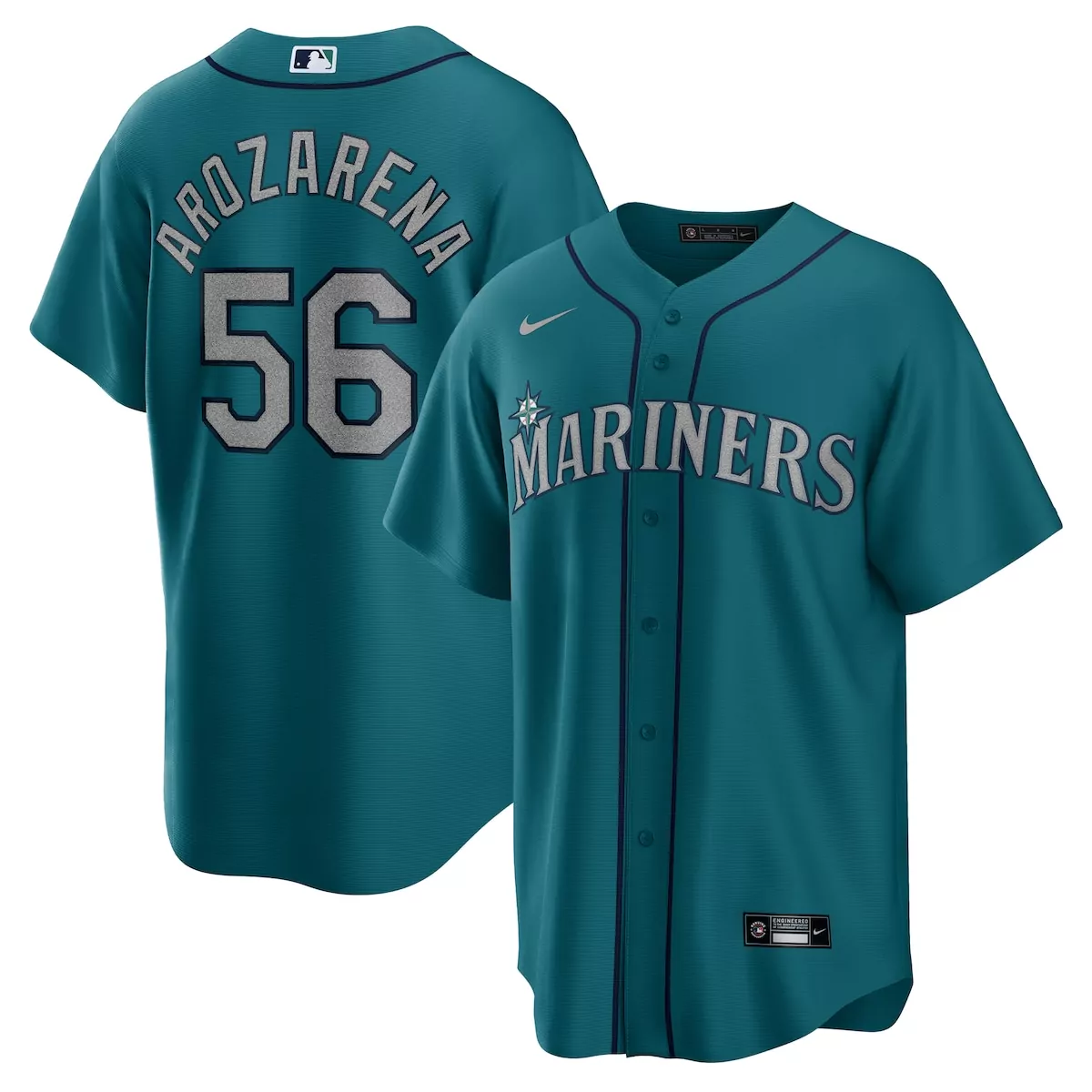 Randy Arozarena Seattle Mariners Teal Alternate Player Jersey | Fan Gear for Men, Women & Youth | Perfect Gift Idea
