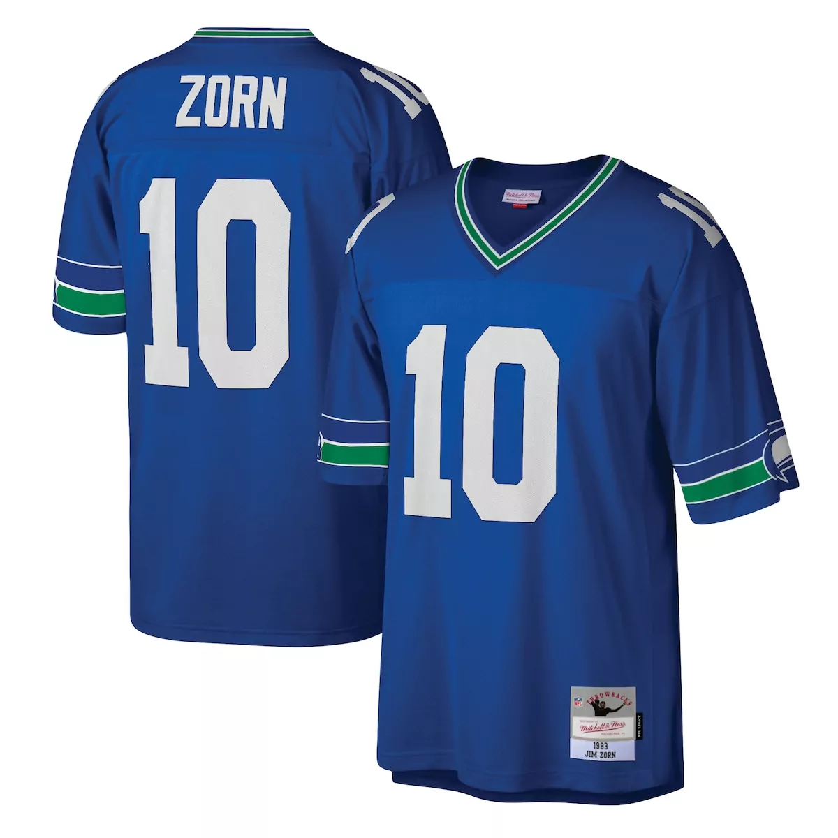 Jim Zorn Seattle Seahawks Royal Legacy Jersey | Game Day Fan Gear for Men, Women & Youth