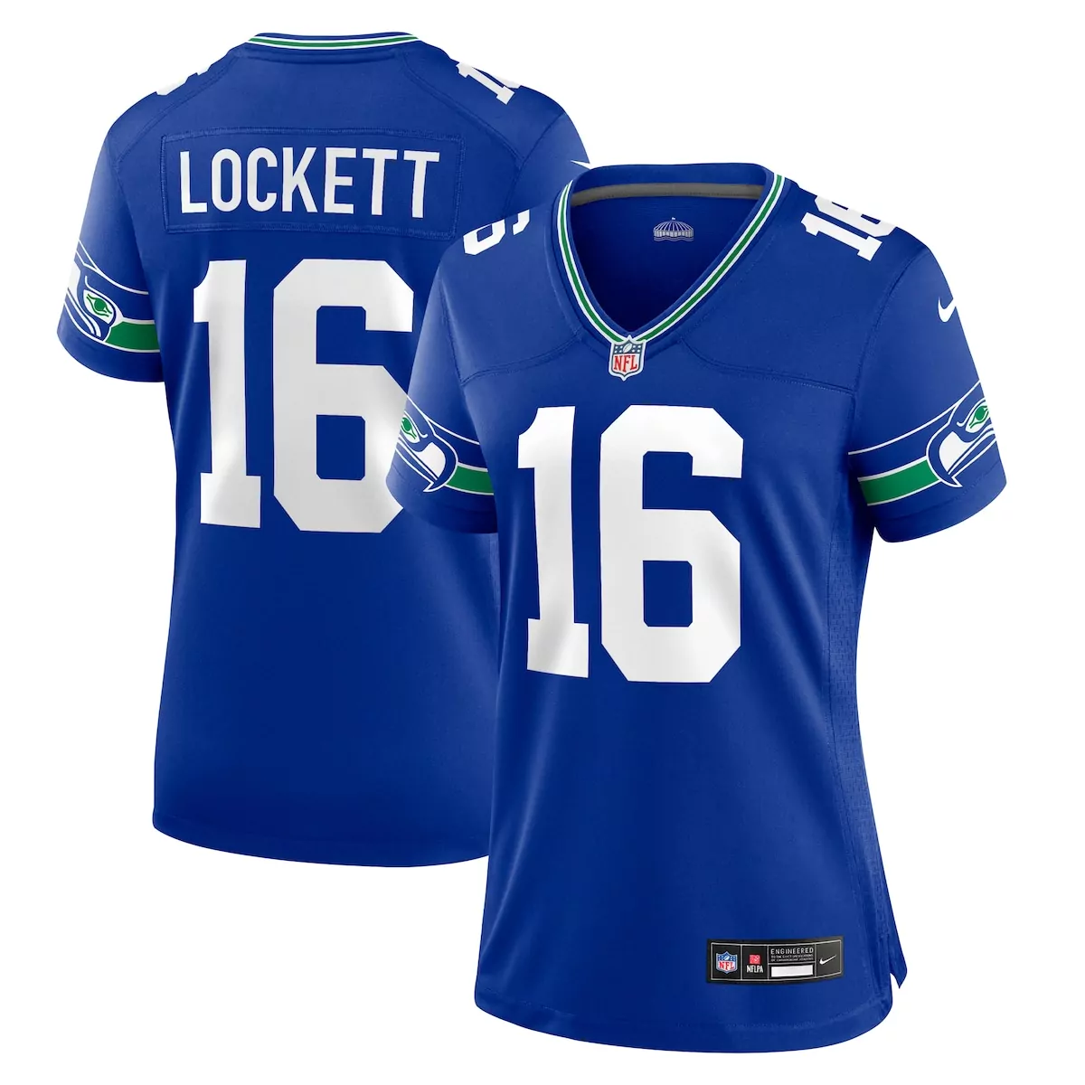 Tyler Lockett Seattle Seahawks Royal Player Jersey | Classic Fan Gear | For Men, Women & Youth