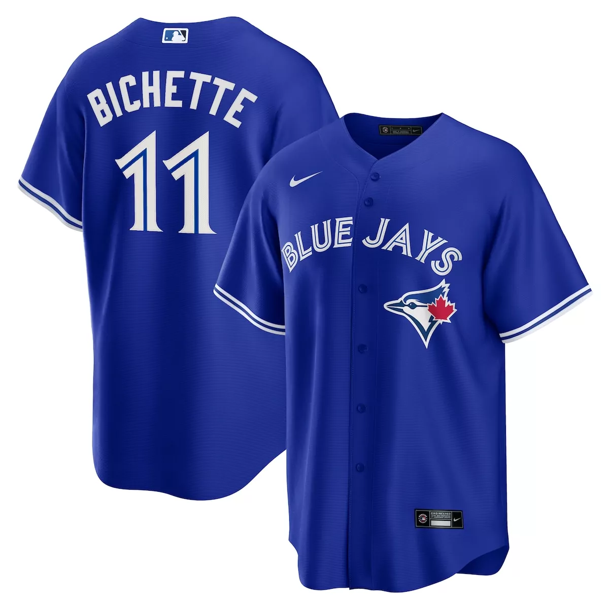 Toronto Blue Jays Bo Bichette Rush Blue Alternate 2 Jersey | Stylish Fan Gear | For Men, Women & Youth