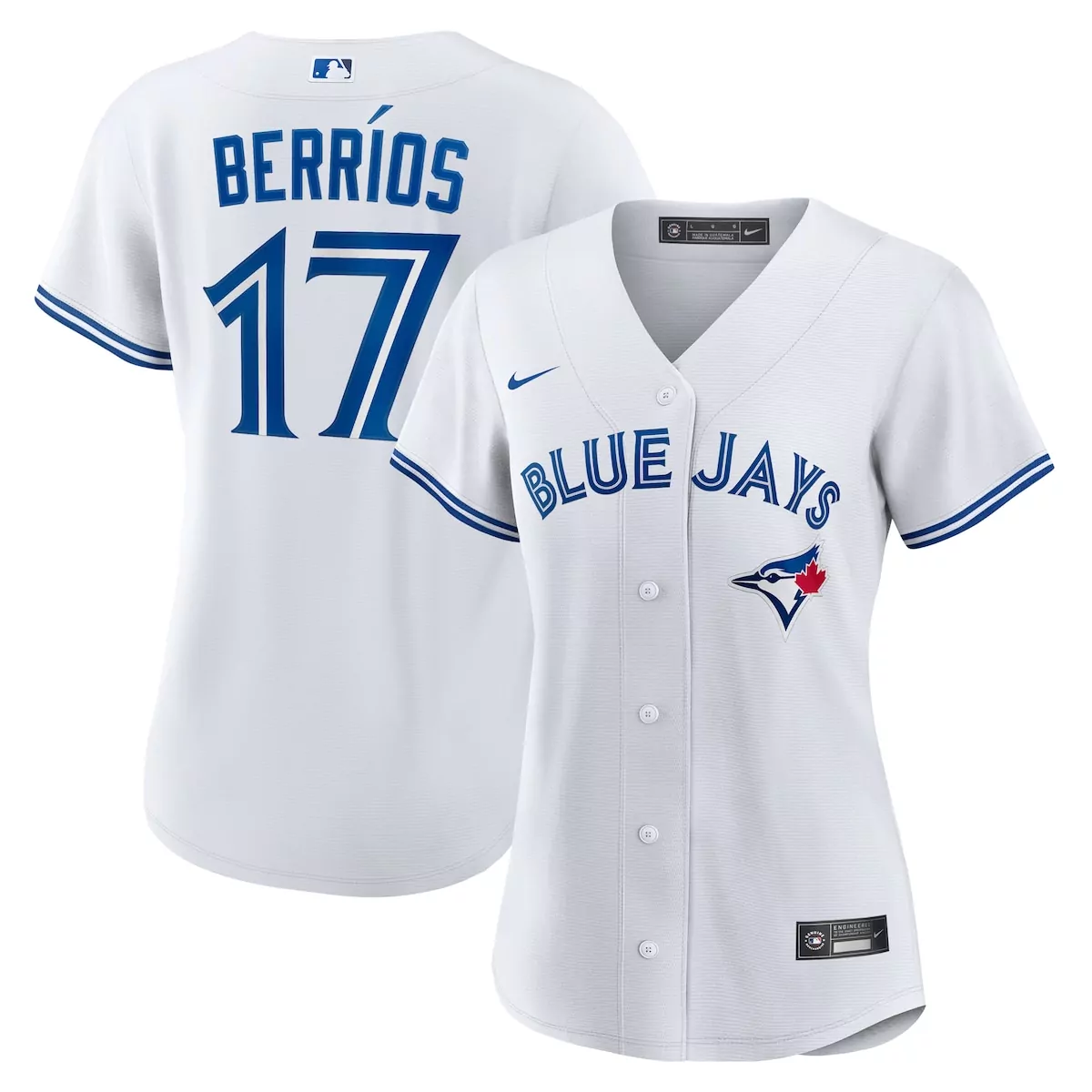 Jose Berrios Toronto Blue Jays White Home Jersey | Comfortable Fan Gear for Men, Women & Youth