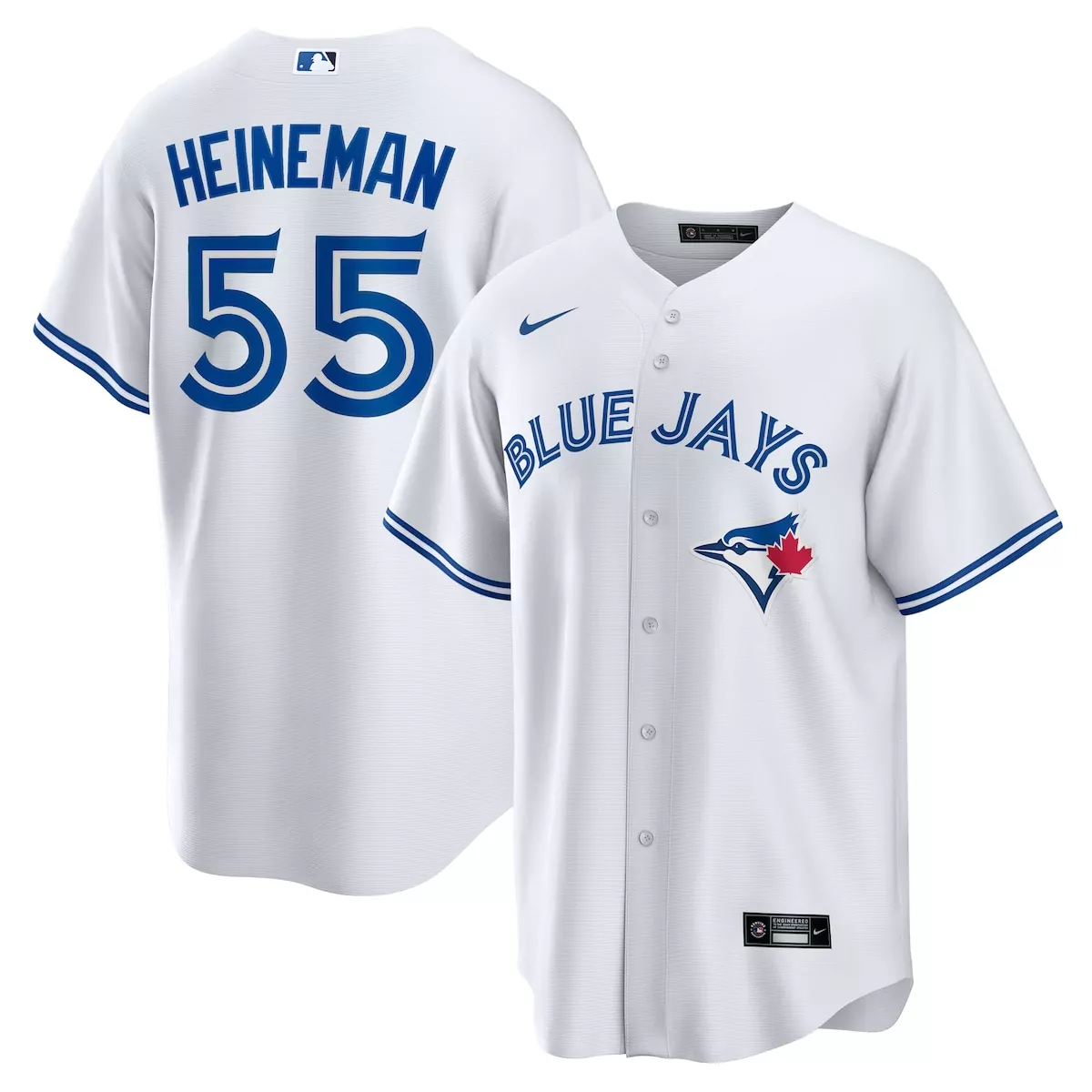 Toronto Blue Jays Tyler Heineman White Home Jersey | T0L | Stylish Fan Gear | For Men, Women & Youth